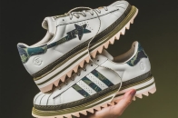 CLOT 联乘 BAPE 推出全新 adidas Superstar 球鞋激撞登场