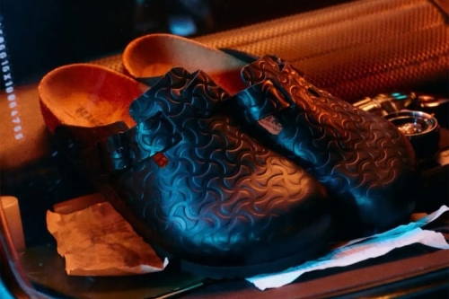 BEAMS 携手 Birkenstock 推出全黑「Bone Pattern」Boston 凉拖