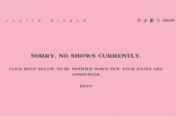 Justin Bieber 暗示开启全新《SWAG》世界巡回？