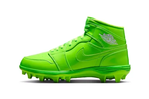 Air Jordan 1 Mid TD Cleat 推出「Electric Green」配色鞋款