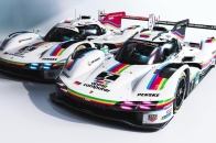 保时捷 Porsche 以经典 Apple Computer 彩虹涂装战 Laguna Seca