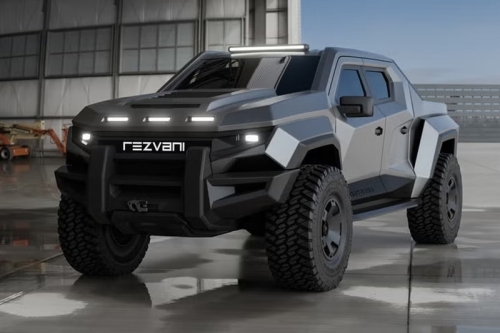 Rezvani 发表 850 匹马力 2027 Fortress「超级战术皮卡」
