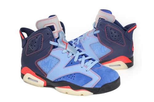 Awake NY × Air Jordan 6「Midnight Navy」与「Playful Pink」双色联乘登场