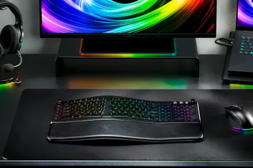 雷蛇 Razer Pro Type Ergo 人体工学键盘,全面升级高效生产力