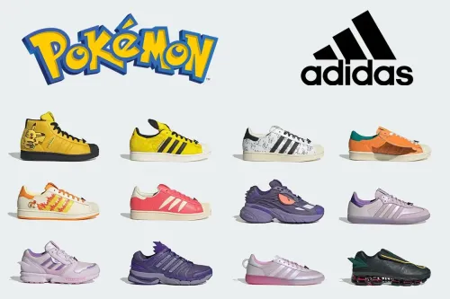 Pokémon × adidas Originals 30 周年球鞋系列完整官方照片释出