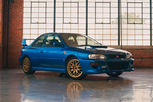 斯巴鲁 1997 Subaru Impreza 22B-STI 极稀有原型车即将展开拍卖