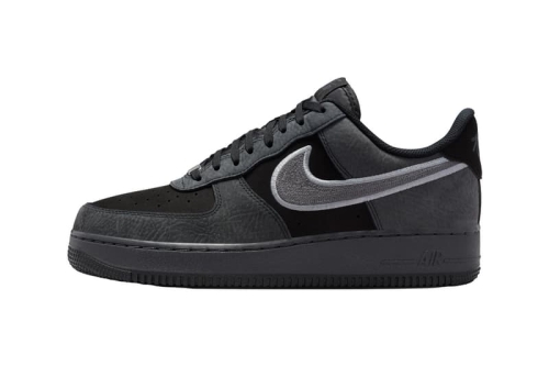 Nike Air Force 1 Low 最新配色「Black/Smoke Gray」鞋款率先曝光
