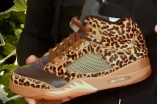 Jordan Footwear 副总裁亲自公开 Air Jordan 5 全新配色「Cheetah」鞋款