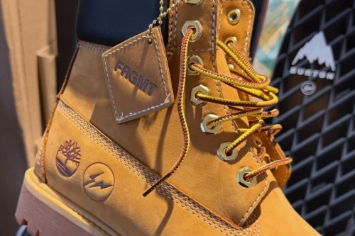 藤原浩率先曝光 fragment design × Timberland 全新联名靴款