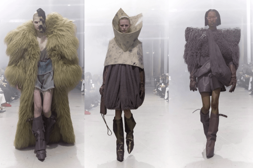 Rick Owens 2026 秋冬女装系列亮相