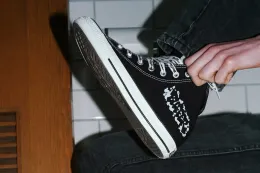 Buffer × Converse All Star Hi「BOMBING」图案黑色鞋面正式登场