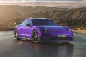 保时捷 Porsche 发表全新高性能车型 Taycan Turbo GT