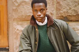 J. Press × Barbour 复刻 Burghley 外套保留马术防汗条与防刺蜡棉