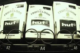 HUF 携手 Fruit of the Loom 推出联名基础款胶囊系列