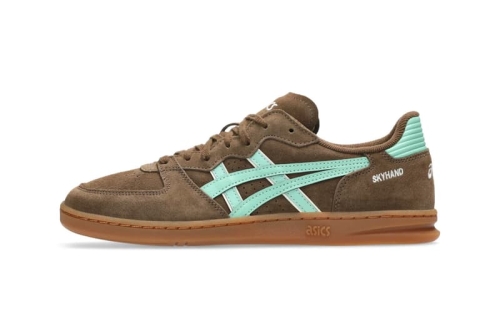 ASICS Skyhand OG 推出全新配色「Brown Storm/Ice Green」鞋款
