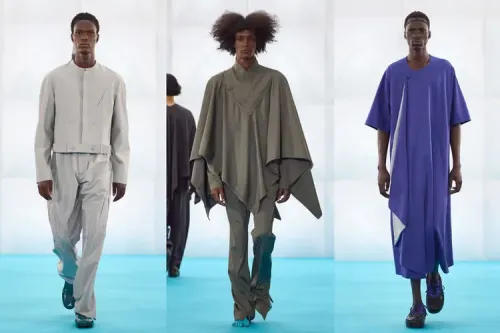 Kiko Kostadinov SS27 以「EXTROFLEXION」扭曲物料边界