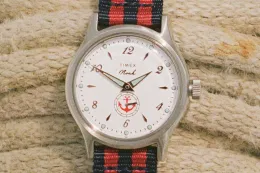 Noah 再度携手 Timex 推出配备小秒盘的 Anchor Watch