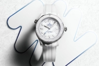 OMEGA 推出 Seamaster Diver 300M「Milano Cortina 2026」霜面陶瓷表盘潜水表