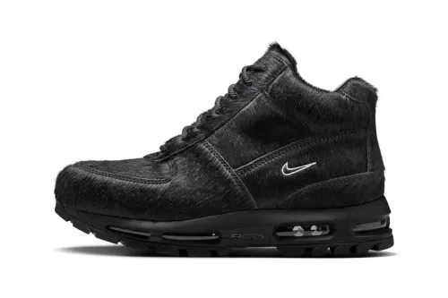 Nike Air Max Goadome 最新「Black Pony Hair」毛绒配色鞋款将于 10 月回归