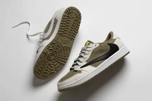 Travis Scott × Air Jordan 1 Low Golf 最新联名鞋款发售日期曝光