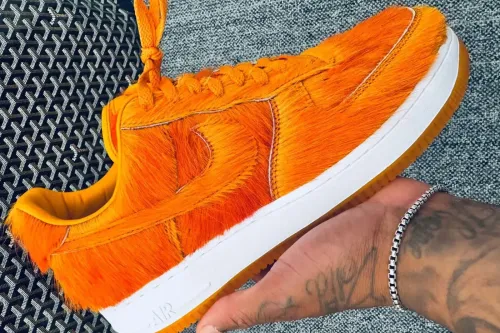 Nike Air Force 1 Low「橙色人造毛」配色鞋款曝光