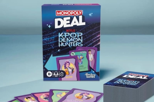 《KPop Demon Hunters》携手 Monopoly Deal：Netflix × Hasbro 首波联名登陆