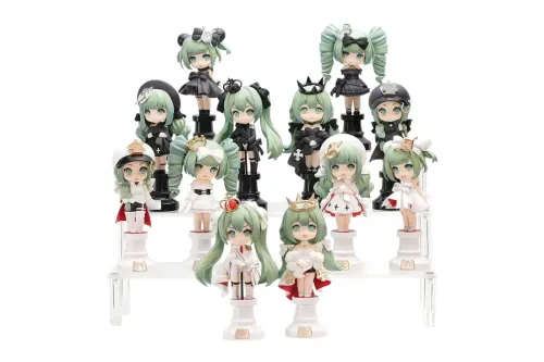 「Hatsune Miku」化身棋盘六大棋子，六款公仔组成完整对弈棋套装