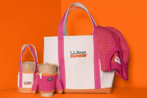 L.L.Bean × Dunkin' 推出 Birdseye Sweater 与 Boat and Tote，迎接全国咖啡日