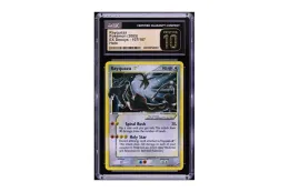 唯一一张 Gold Star Rayquaza 成为首张以 100 万美元成交的英文版 Pokémon 卡