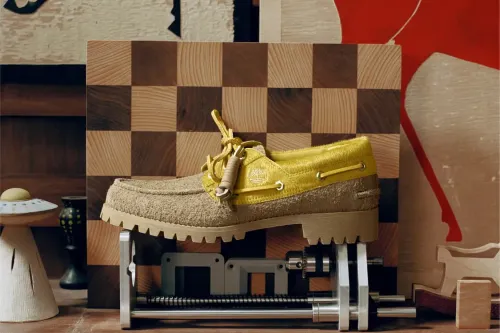 Timberland 携手 Randomevent 发布 2026 联名款船鞋
