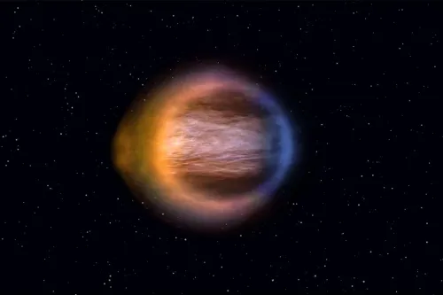 NASA 詹姆斯·韦伯太空望远镜发现奇特巨型系外行星：晨昏温差高达 660 摄氏度