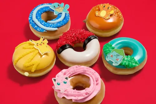Krispy Kreme 联乘 Pokémon 推出 30 周年甜甜圈系列