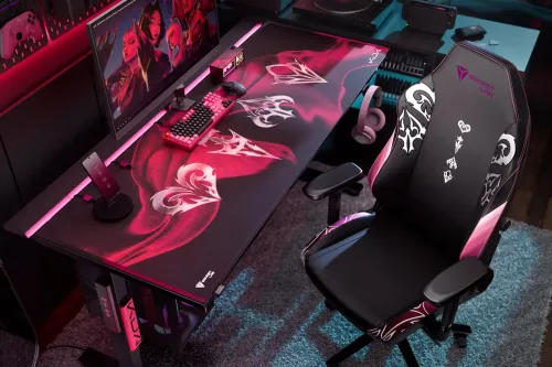 Secretlab 联乘《League of Legends》推出全新 K/DA「FIRESTARTER」系列，点燃电竞桌面美学