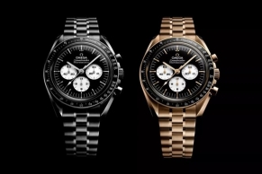OMEGA 以全新「反熊猫」Speedmaster Moonwatch 双款阵容揭开年度序幕