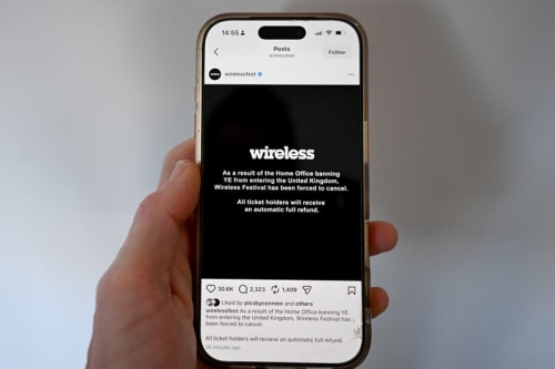 Ye 被禁入英国，Wireless Festival 全面取消