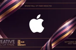 Apple 苹果成为创意名人堂首个获表彰品牌