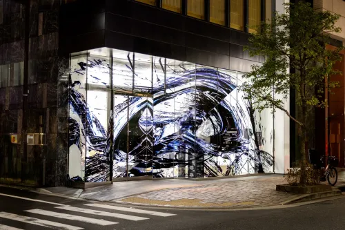 Meguru Yamaguchi 巨型新作《VORTEX》席卷 Ginza