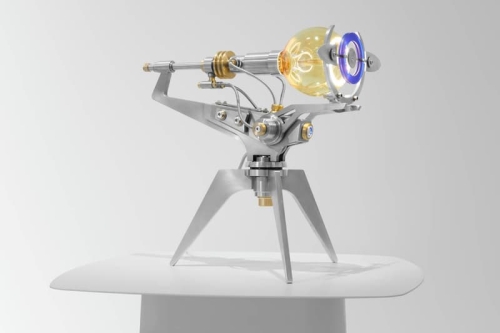 MB&F × Frank Buchwald 打造一盏会「发光」的雕塑级机械太阳