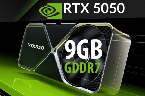 NVIDIA 被曝筹备 9GB 显存版 GeForce RTX 5050 升级 GDDR7、带宽小幅提升
