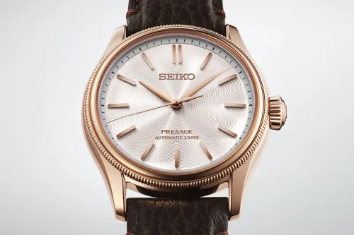 Seiko 全新 Presage 限量腕表，演绎「Shironeri」白丝质感表盘