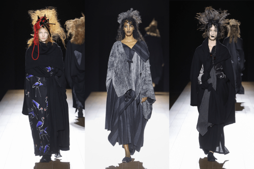 Yohji Yamamoto 2026 秋冬女装系列登场