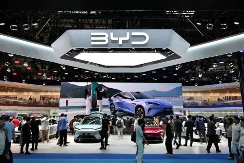 比亚迪 BYD 英国销量力压 Tesla 特斯拉，并在巴西汽车市场再夺龙头宝座