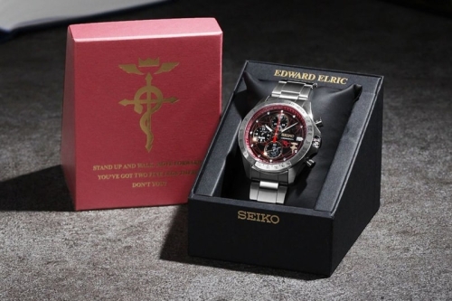 Seiko 推出全新《Fullmetal Alchemist》联名表