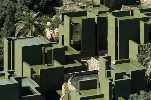 Dhërmi「The Veil」：顺应山海地势的度假建筑新地标