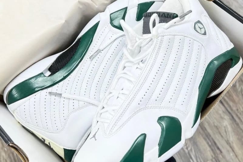 Air Jordan 14「Forest Green」配色鞋款预计今个秋季强势回归