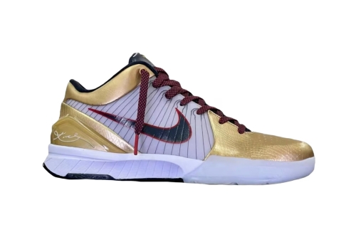 近赏 Nike Kobe 4 Protro 奥运主题配色「Gold Medal」鞋款