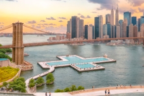 河上漂浮泳池！纽约全新「+POOL」正式登场