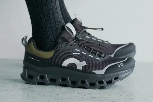 atmos × On Cloudmonster 1 Waterproof 联乘系列从日本枯山水汲取灵感
