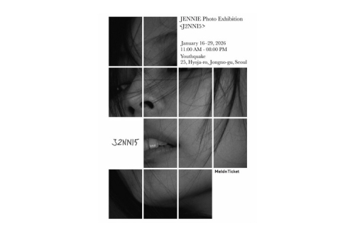 Jennie 举办首个个人摄影展《J2NNI5》