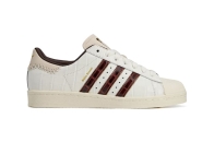 Wales Bonner 联乘 adidas 发布鳄纹 Superstar「Wonder White/Fox Brown」锁定 2025 秋季